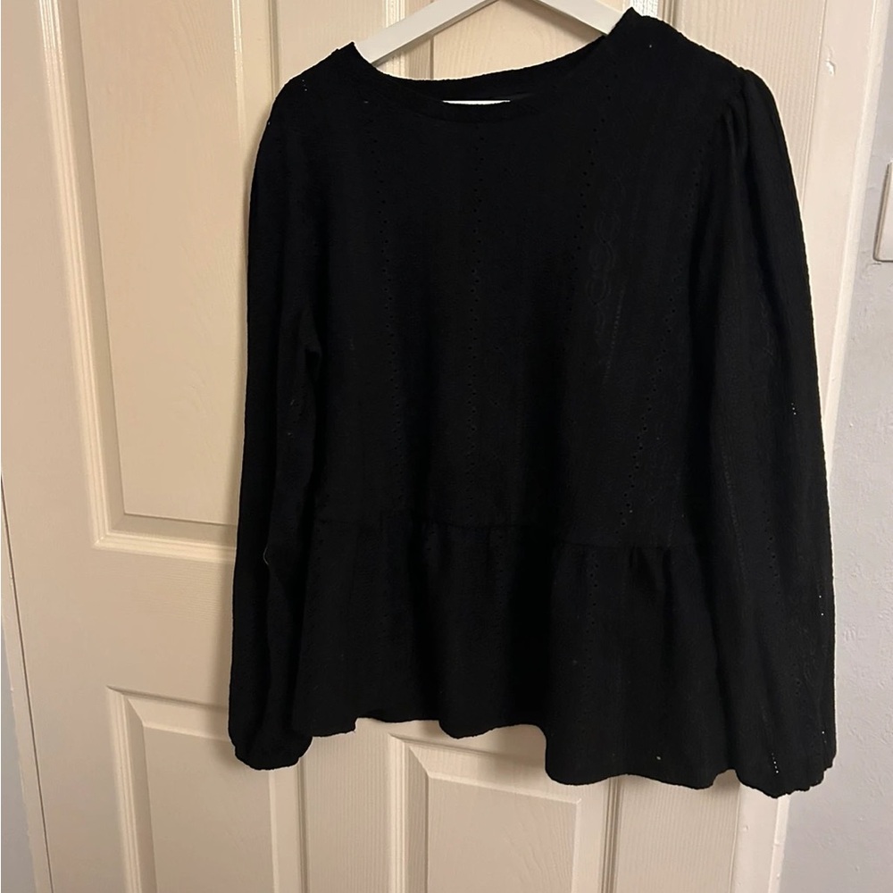 Elegant Black Women's Top
